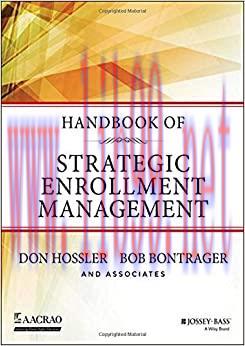 (PDF)Handbook of Strategic Enrollment Management (Jossey-Bass Higher and Adult Education (Hardcover))