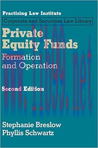 (PDF)Private Equity Funds: Formation and Operations 2nd Edition