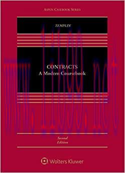(PDF)Contracts: A Modern Coursebook (Aspen Casebook Series)