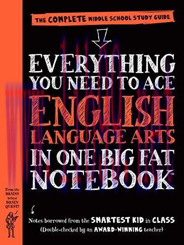 (PDF)Everything You Need to Ace English Language Arts in One Big Fat Notebook: The Complete Middle School Study Guide (Big Fat Notebooks)