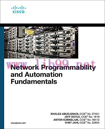 (PDF)Network Programmability and Automation Fundamentals (Networking Technology)