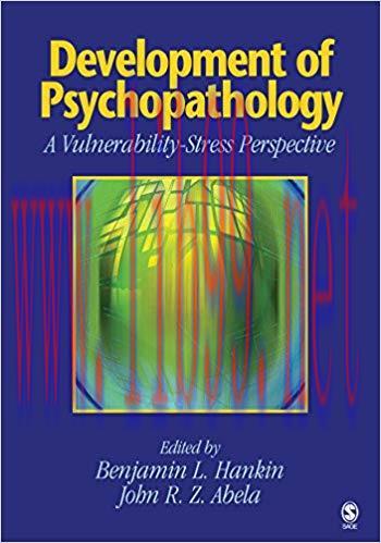 [PDF]Development of Psychopathology A Vulnerability-Stress Perspective