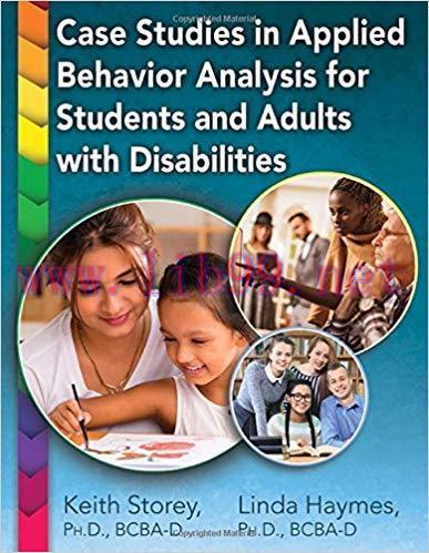 [PDF]Case Studies in Applied Behavior Analysis for Students and Adults with Disabilities