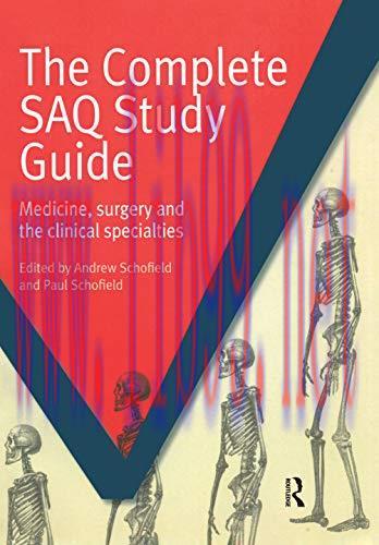[PDF]The Complete SAQ Study Guide: Medicine, Surgery and the Clinical Specialties (MasterPass)