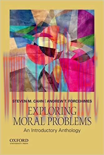 [PDF]Exploring Moral Problems An Introductory Anthology