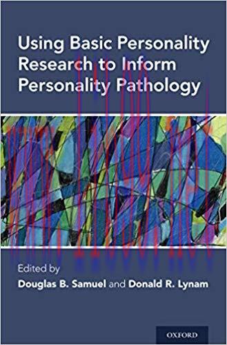 [PDF]Using Basic Personality Research to Inform Personality Pathology