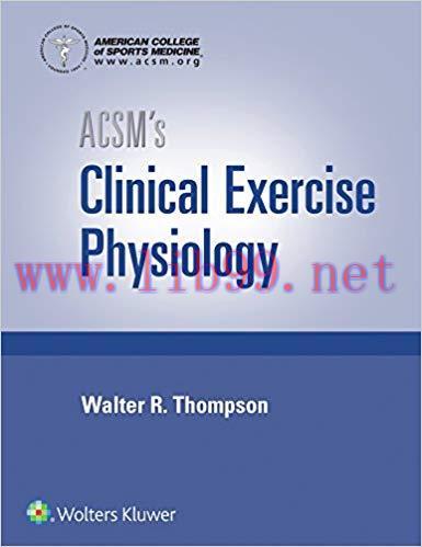 [PDF]ACSM’s Clinical Exercise Physiology