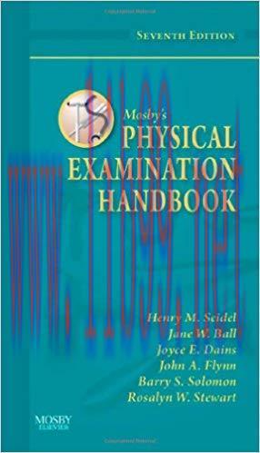 [PDF]Mosbys Physical Examination Handbook, 7th Edition