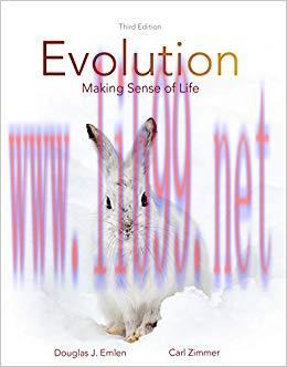Test Bank for Evolution: Making Sense of Life 3rd Edition