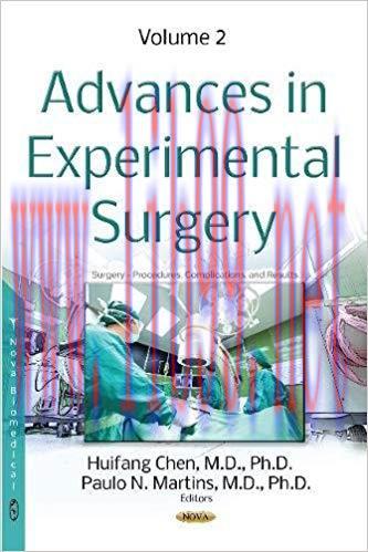 [PDF]Advances in Experimental Surgery. Volume 2