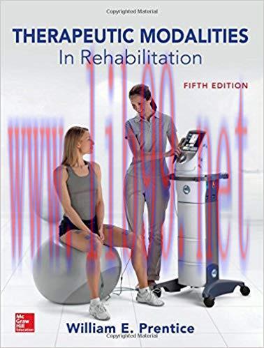 [PDF]Therapeutic Modalities in Rehabilitation 5th Edition