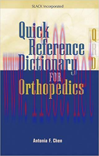 [PDF]Quick Reference Dictionary for Orthopedics