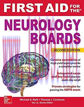 [PDF]First Aid for the Neurology Boards 2nd Edition