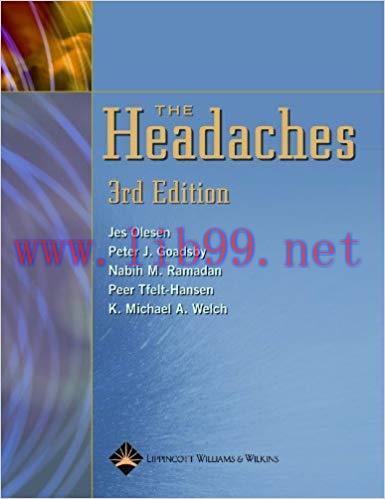 [PDF]The Headaches (Olesen, Headaches), 3rd Edition