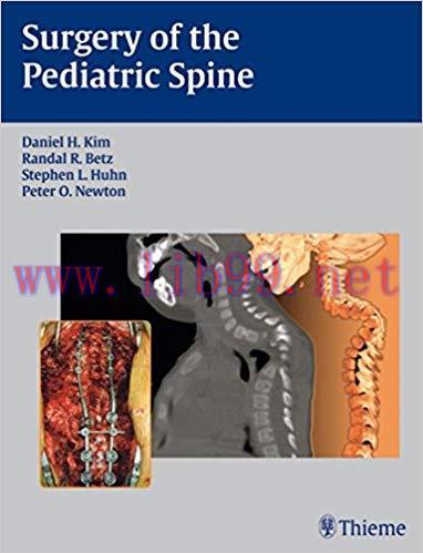 [PDF]Surgery of the Pediatric Spine