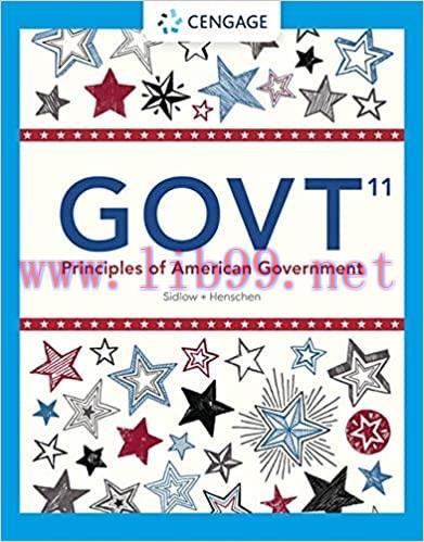 [PDF]GOVT Principles of American Government 11e