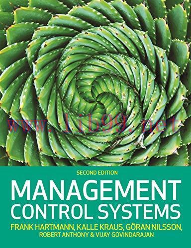 [PDF]Management Control Systems, 2nd EUROPEAN EDITION