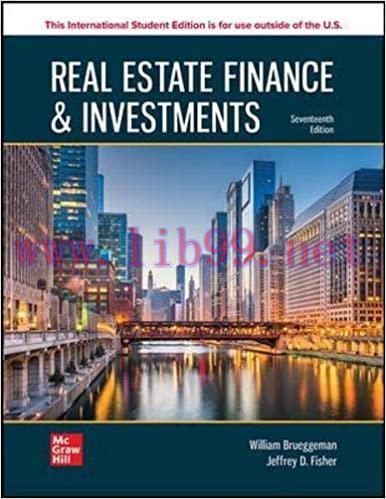 [PDF]ISE EBook Real Estate Finance & Investments 17E [William B. Brueggeman]