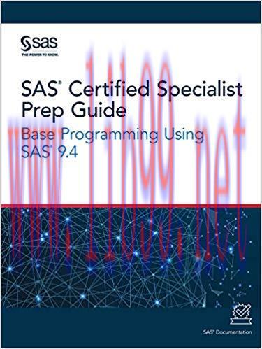 [PDF]SAS Certified Specialist Prep Guide Base Programming Using SAS 9.4