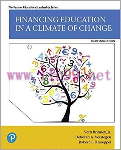 [PDF]Financing Education in a Climate of Change, 13th Edition [Vern Brimley]