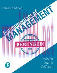 [PDF]Fundamentals of Management, 11th Edition [STEPHEN P. ROBBINS]