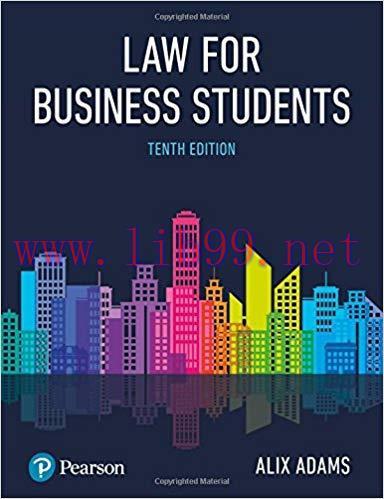 [PDF]Adams’ Law for Business Students 10th Edition