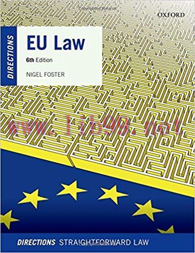 [PDF]EU Law Directions 6th Edition