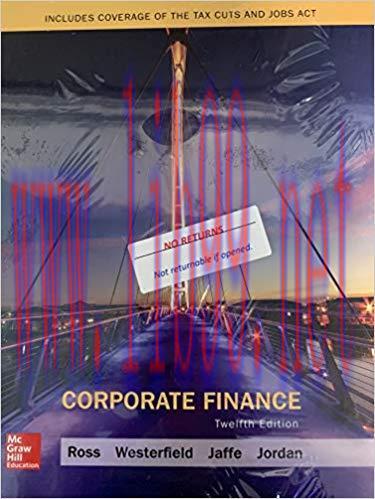[EPUB]Corporate Finance 12th Edition [Stephen A. Ross] PDF+EPUB