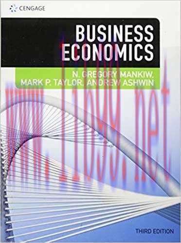 [PDF]Business Economics 3rd Edition [N. Gregory Mankiw]