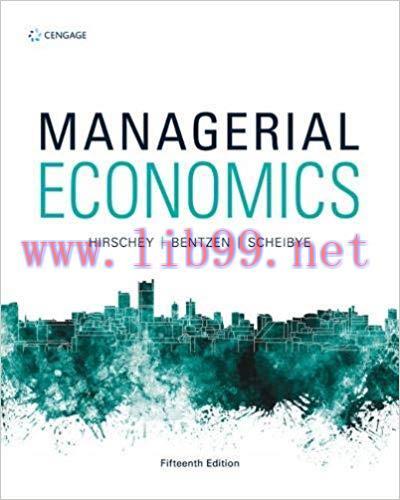 [PDF]Managerial Economics 15th Edition [Mark Hirschey]