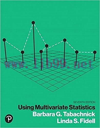 [PDF]Using Multivariate Statistics (7th Edition) 7th Edition