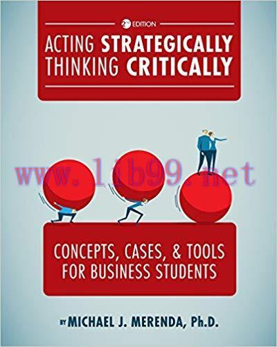 [PDF]Acting Strategically, Thinking Critically 2nd Edition