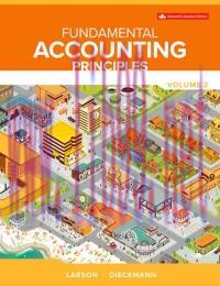 [PDF]Fundamental Accounting Principles Volume 2, 16th Canadian Edition [Kermit Larson]
