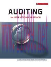 [PDF]Auditing AN INTERNATIONAL APPROACH, 8th Canadian Edition [Wally Smieliauskas]