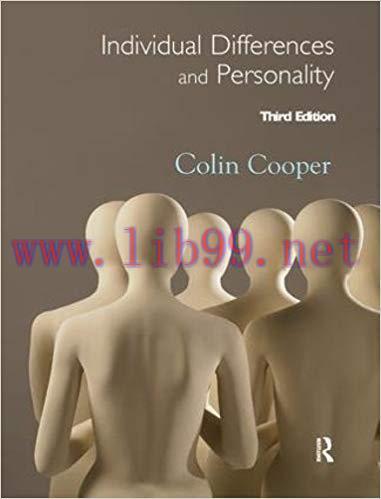 [PDF]Individual Differences and Personality 3e [Colin Cooper]