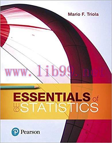 [PDF]Essentials of Statistics, 6th Edition [Mario F. Triola]