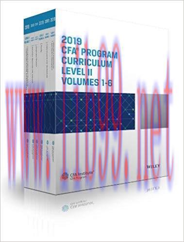 [PDF]CFA Program Curriculum 2019 Level II Volumes 1-6 Box Set (CFA Curriculum 2019)