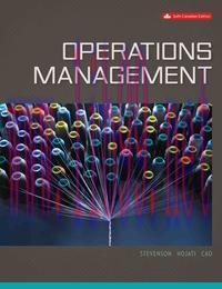 [PDF]Operations Management, 6th Canadian Edition [William J Stevenson]