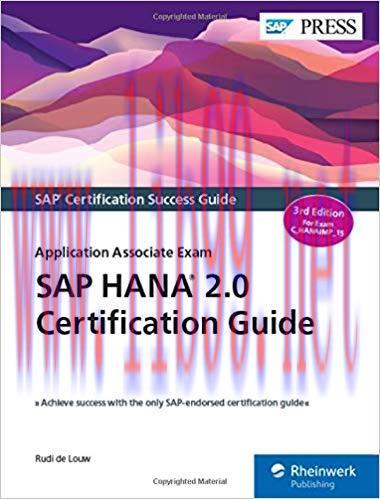[PDF]SAP HANA 2.0 Certification Guide: Application Associate Exam 3rd ed