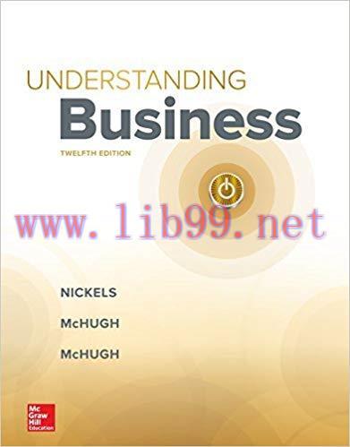 [PDF]Understanding Business 12th Edition [William Nickels]