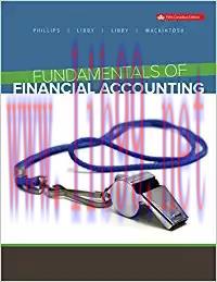 [PDF]Fundamentals of Financial Accounting, 5th Canadian Edition [Fred Phillips]