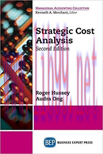 [PDF]Strategic Cost Analysis, Second Edition