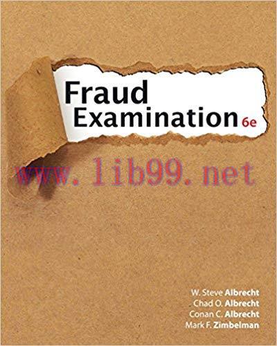 [PDF]Fraud Examination, 6th Edition [W. Steve Albrecht]
