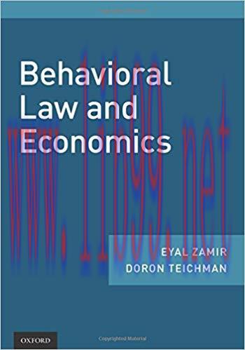[PDF]Behavioral Law and Economics