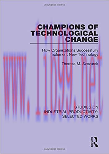 [PDF]Champions of Technological Change