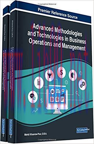 [PDF]Advanced Methodologies and Technologies in Business Operations and Management
