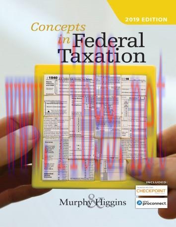 [PDF]Concepts in Federal Taxation 2019