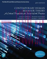 [PDF]Contemporary Human Behavior Theory: A Critical Perspective for Social Work Practice 4th Edition