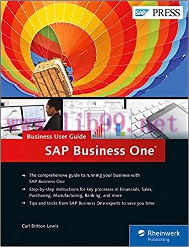 [PDF]SAP Business One: Business User Guide