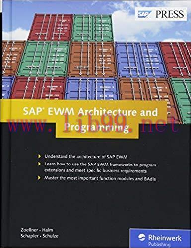[PDF]SAP EWM Architecture and Programming